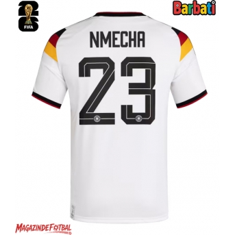 Germania Felix Nmecha #23 Tricou Fotbal Replică Mondial 2026 Barbati Acasa